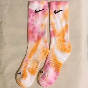 New Tie Dye Nike Socks